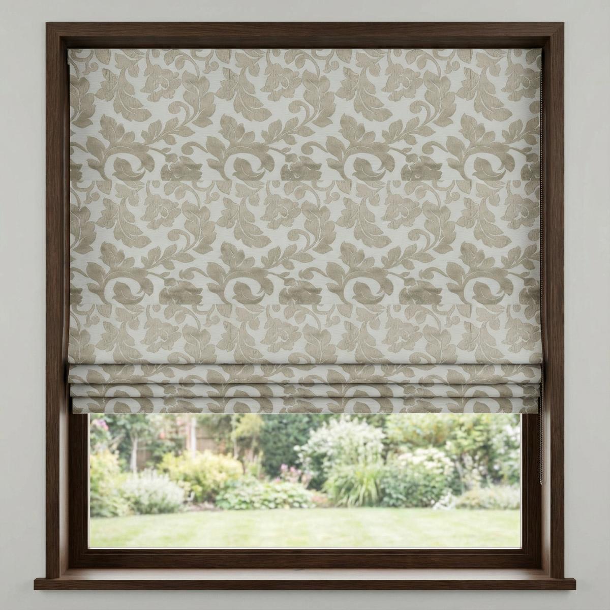 Cascina Made to Measure Roman Blind Natural