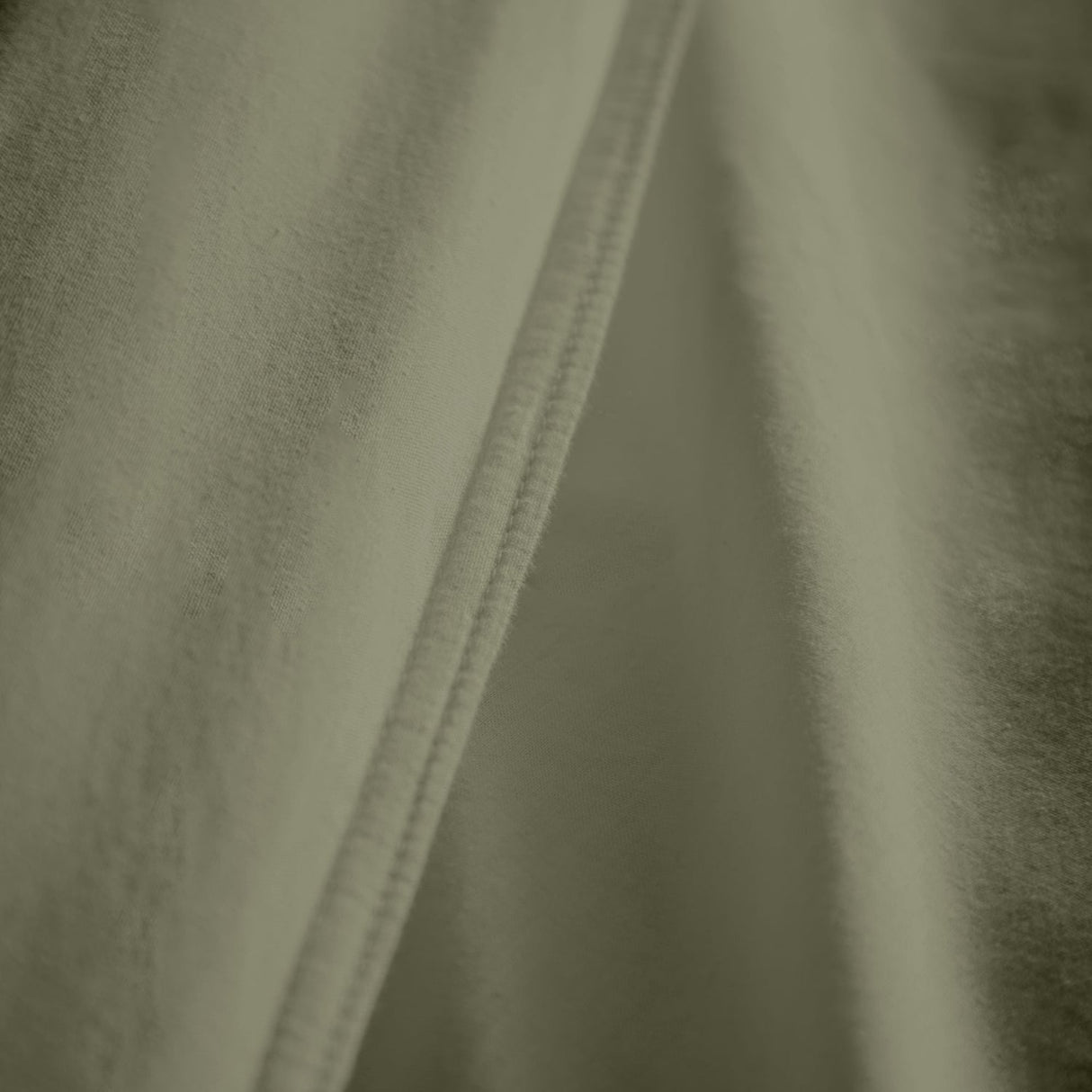 Cassia Cotton Duvet Cover Set - Khaki - Cassia Duvet Cover Set In Khaki 2