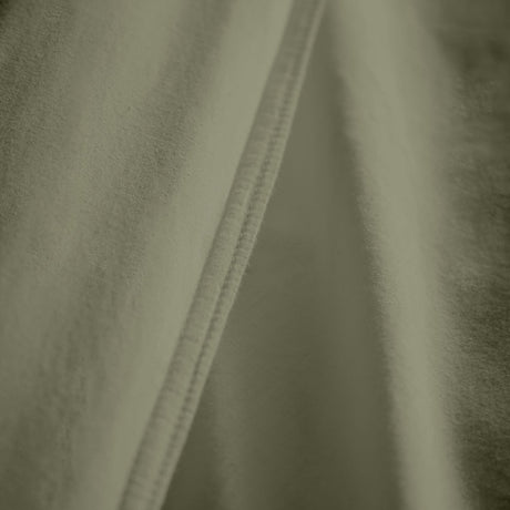Cassia Cotton Duvet Cover Set - Khaki - Cassia Duvet Cover Set In Khaki 2