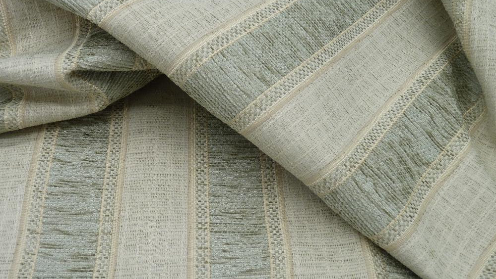 Castelli ­Stripe Made to Measure Roman Blind Duck Egg 2