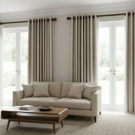 Castelli ­Stripe Made to Measure Curtains Earth