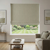 Castelli ­Stripe Made to Measure Roman Blind Duck Egg