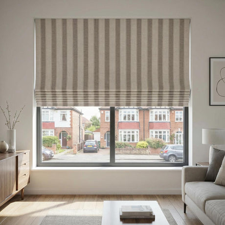 Castelli ­Stripe Made to Measure Roman Blind Earth