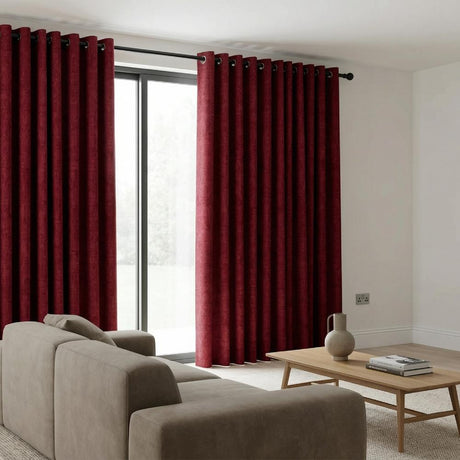 Castello Made to Measure Curtains Claret