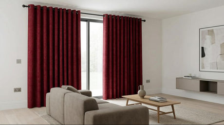Castello Made to Measure Curtains Claret 3