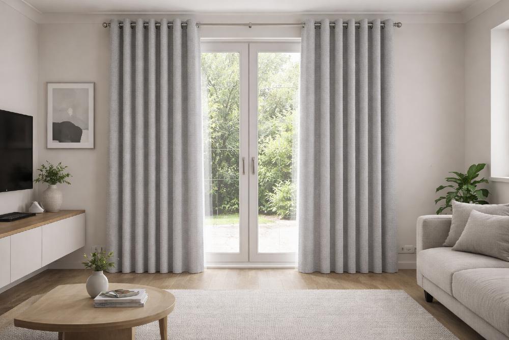 Castello Made to Measure Curtains Steel 3