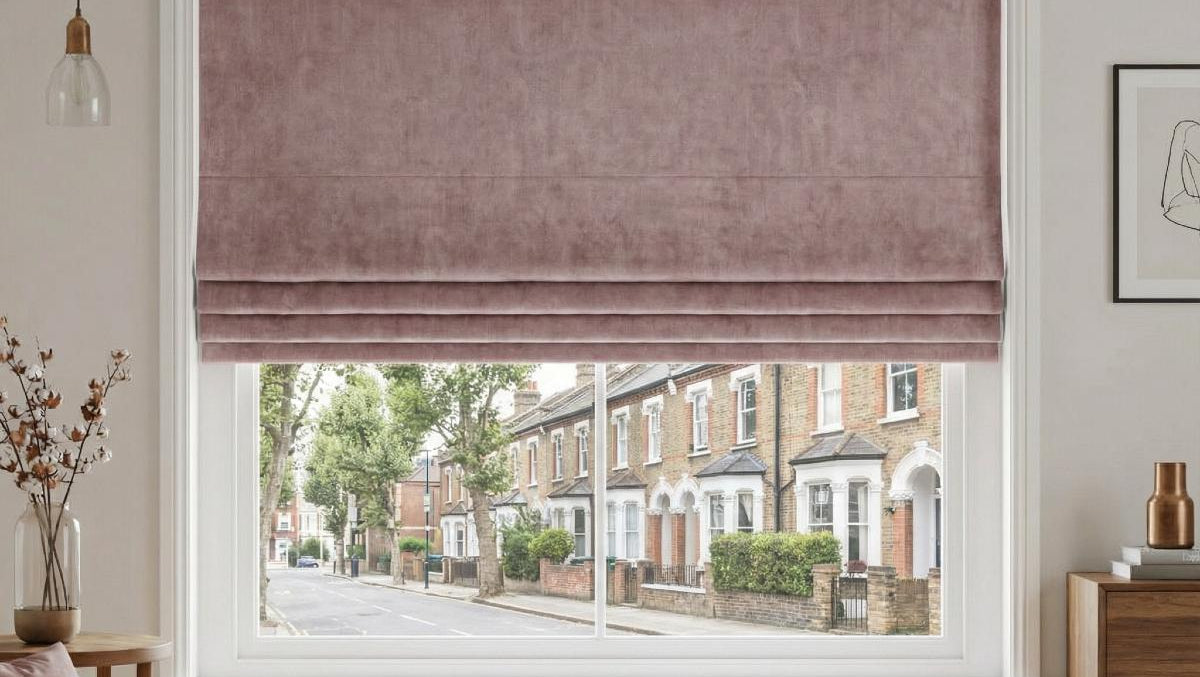 Castello Made to Measure Roman Blind Blush