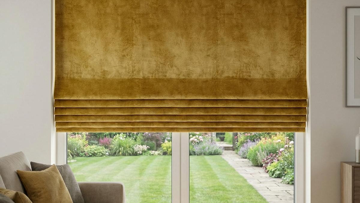 Castello Made to Measure Roman Blind Corn