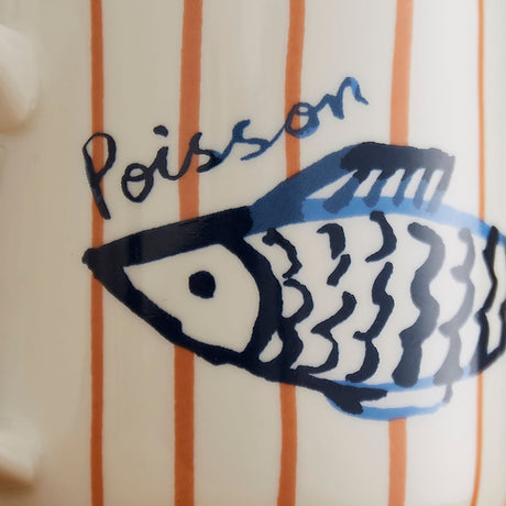 Ulster Weavers Catch of the Day Fish Print Kitchen and Tableware Collection - Catch Of The Day Bone China Mug In Multicolour 3