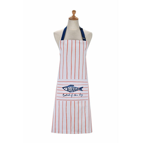 Ulster Weavers Catch of the Day Fish Print Kitchen and Tableware Collection - Catch Of The Day Cotton Apron In Multicolour 1