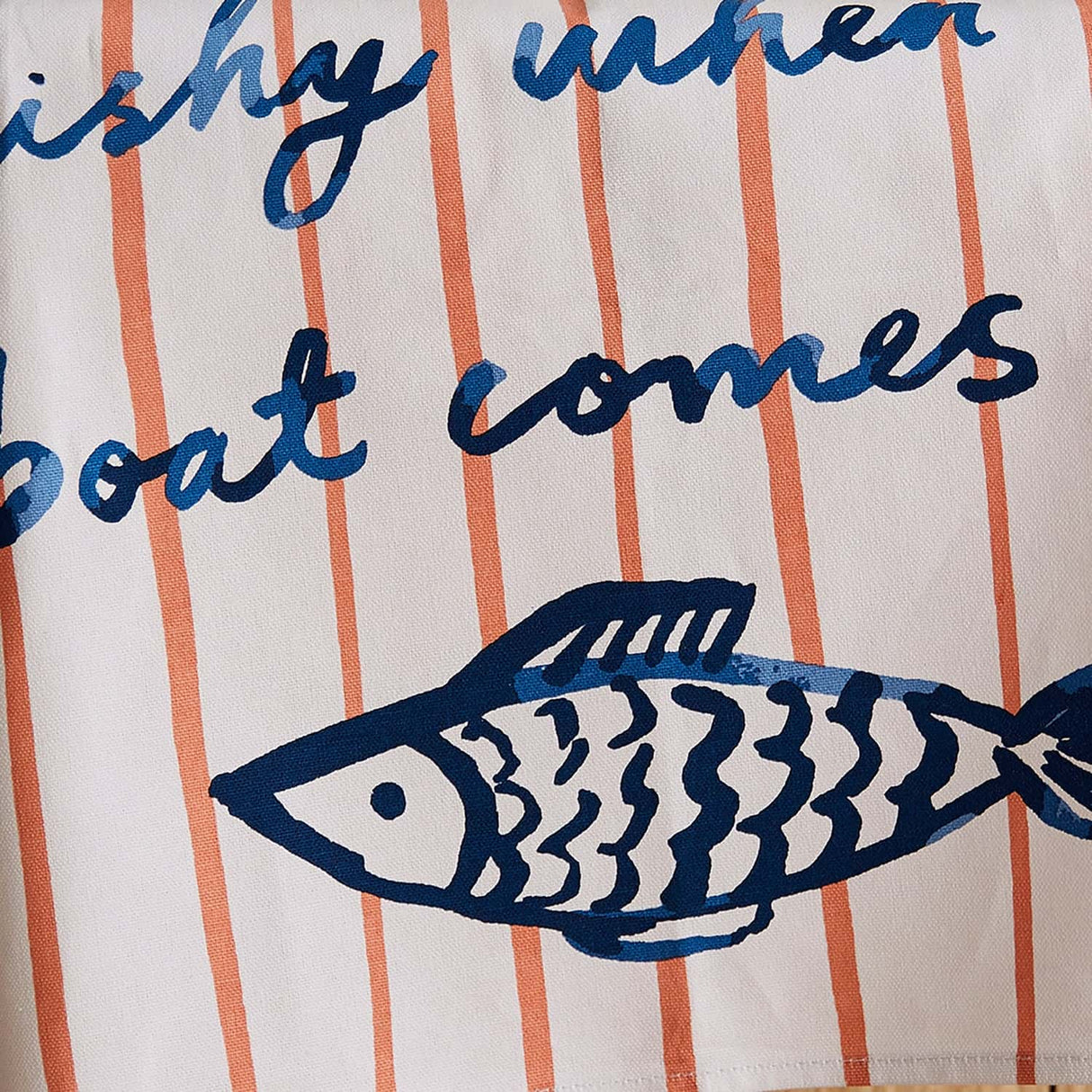 Ulster Weavers Catch of the Day Fish Print Kitchen and Tableware Collection - Catch Of The Day Cotton Tea Towel In Multicolour 3