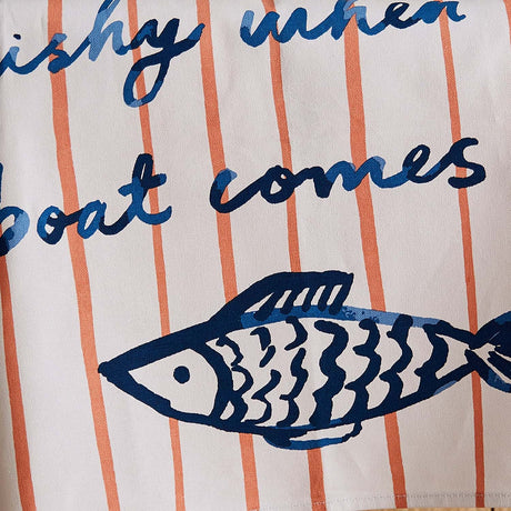 Ulster Weavers Catch of the Day Fish Print Kitchen and Tableware Collection - Catch Of The Day Cotton Tea Towel In Multicolour 3