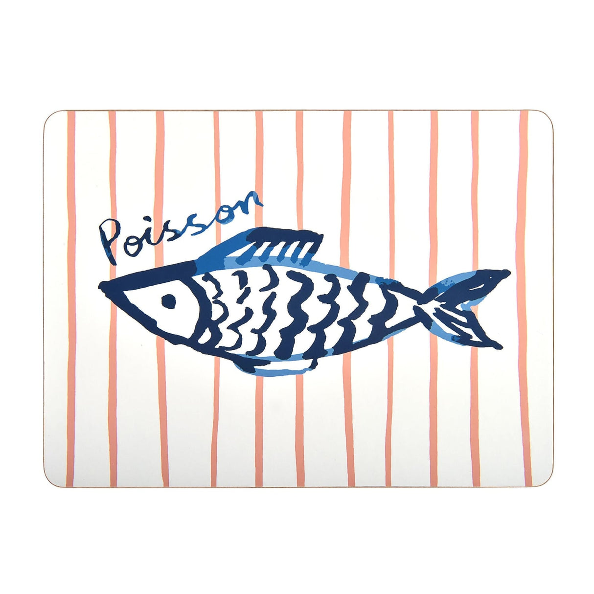 Ulster Weavers Catch of the Day Fish Print Kitchen and Tableware Collection - Catch Of The Day Placemat 4 Pack In Multicolour 1