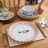 Ulster Weavers Catch of the Day Fish Print Kitchen and Tableware Collection - Catch Of The Day Placemat 4 Pack In Multicolour 3