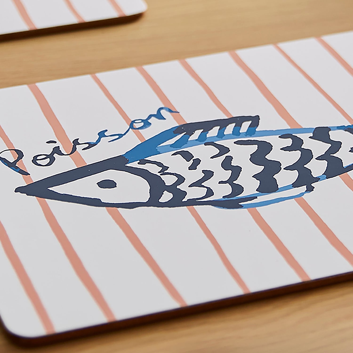 Ulster Weavers Catch of the Day Fish Print Kitchen and Tableware Collection - Catch Of The Day Placemat 4 Pack In Multicolour 4