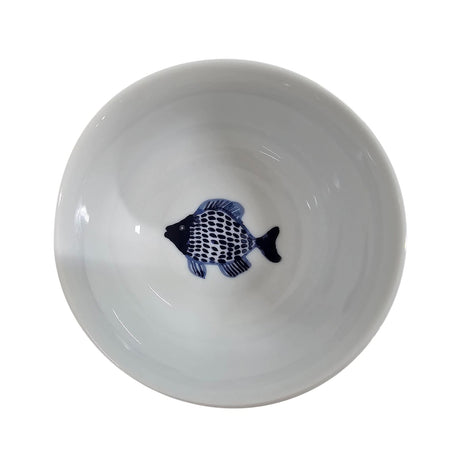 Ulster Weavers Catch of the Day Fish Print Kitchen and Tableware Collection - Catch Of The Day Porcelain Bowl In Multicolour 3