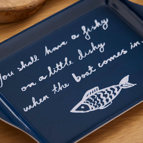 Ulster Weavers Catch of the Day Fish Print Kitchen and Tableware Collection - Catch Of The Day Scatter Tray In Multicolour 3