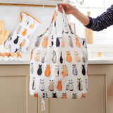 Ulster Weavers Cats In Waiting Foldable Tote Bag - Cats In Waiting 2026 Foldable Tote Bag Medium In Orange 2
