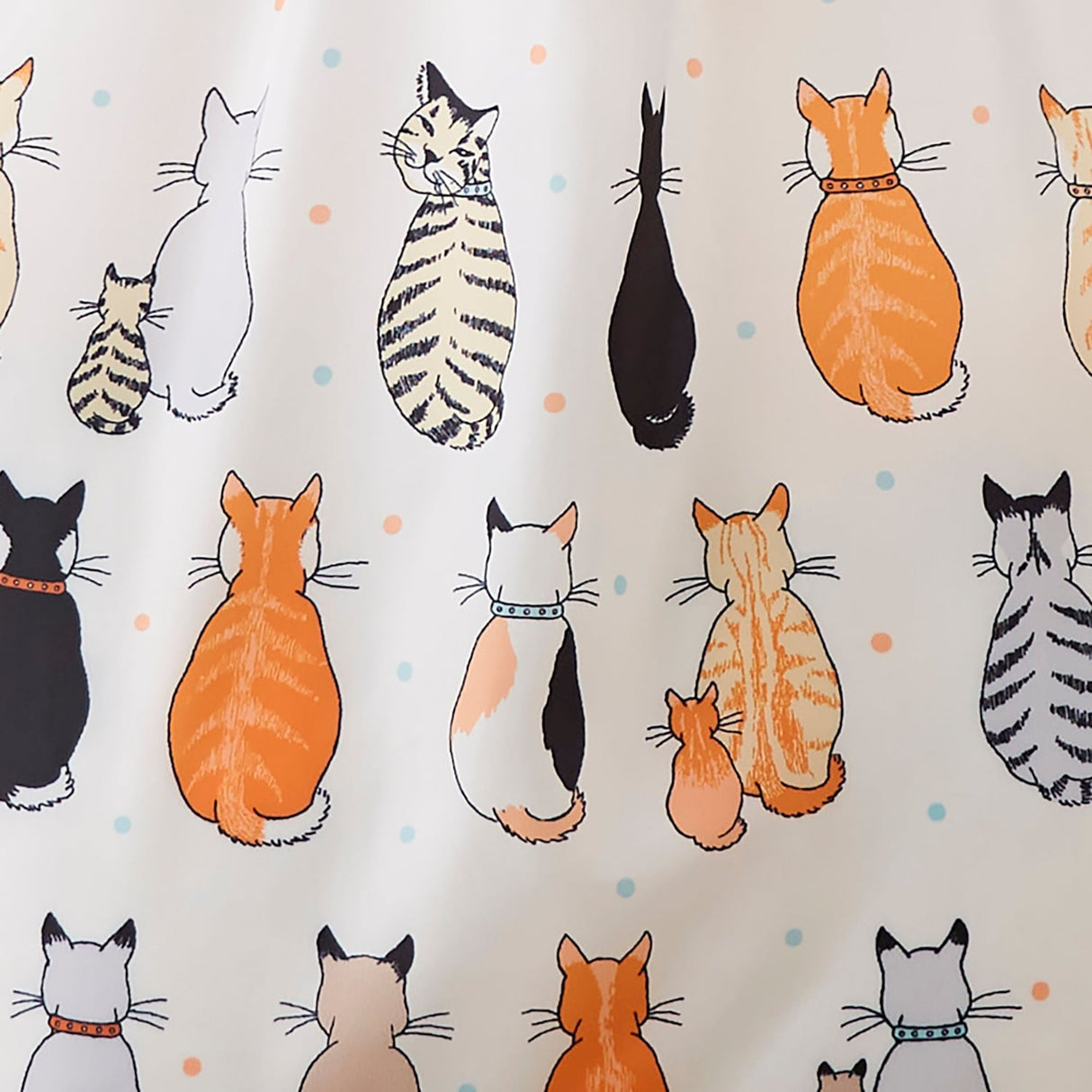 Ulster Weavers Cats In Waiting Foldable Tote Bag - Cats In Waiting 2026 Foldable Tote Bag Medium In Orange 5