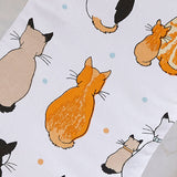 Ulster Weavers Cats In Waiting Cotton Gauntlet Oven Glove - Cats In Waiting 2026 Gauntlet Oven Glove In Orange 4