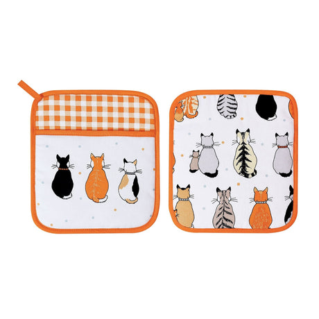 Ulster Weavers Cats In Waiting Cotton Pot Mitt