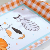 Ulster Weavers Cats In Waiting Large Scatter Tray - Cats In Waiting 2026 Small Serving Tray In Orange 4