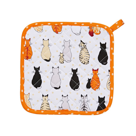 Ulster Weavers Cats in Waiting 100% Cotton Pot Mat