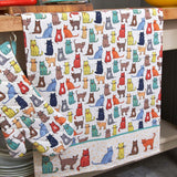 Ulster Weavers Catwalk 100% Cotton Tea Towel - Catwalk Cotton Tea Towel In Multicolour 4