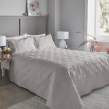Cavali Duck Egg Blue Bedspread 200cm x 230cm - Cavali Bedspread In Silver 200 X 230Cm