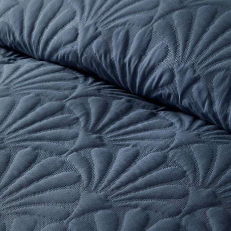 Cavali Soft Microfibre Duvet Cover Set - Dark Blue - Cavali Duvet Cover Set In Dark Blue 3