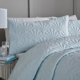 Cavali Soft Microfibre Duvet Cover Set - Duck Egg - Cavali Duvet Cover Set In Duck Egg 2
