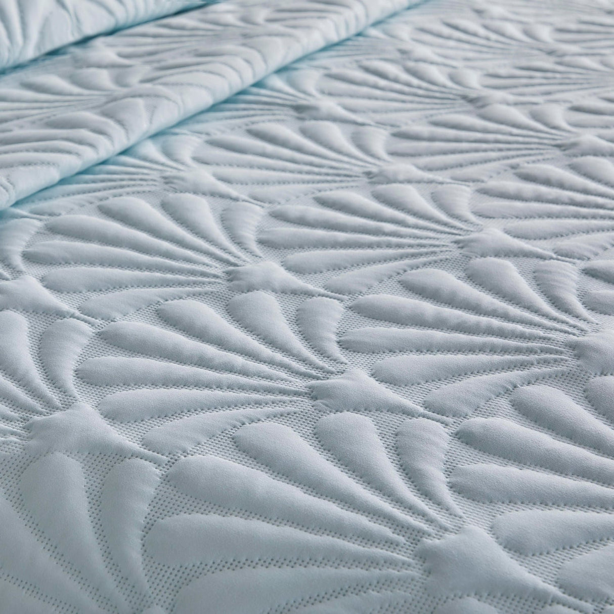 Cavali Soft Microfibre Duvet Cover Set - Duck Egg - Cavali Duvet Cover Set In Duck Egg 3