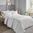 Cavali Soft Microfibre Duvet Cover Set - White
