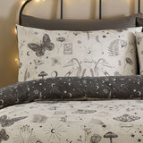 Celeste Polycotton Duvet Cover Set - Grey - Celeste Duvet Cover Set In Grey 2