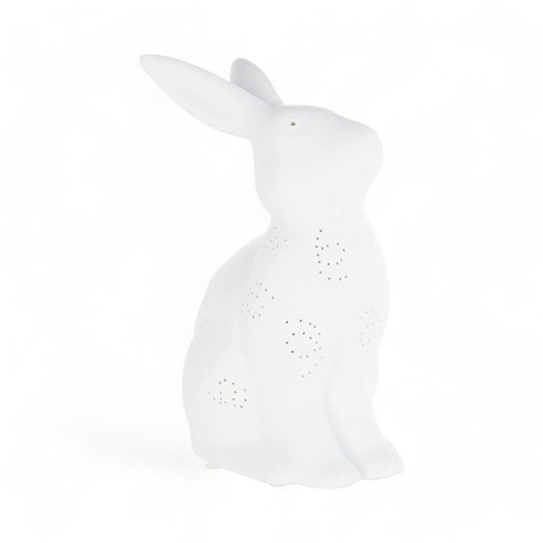 Ceramic Rabbit Night Light 27cm