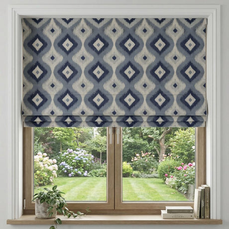 Chalet Made to Measure Roman Blind Navy