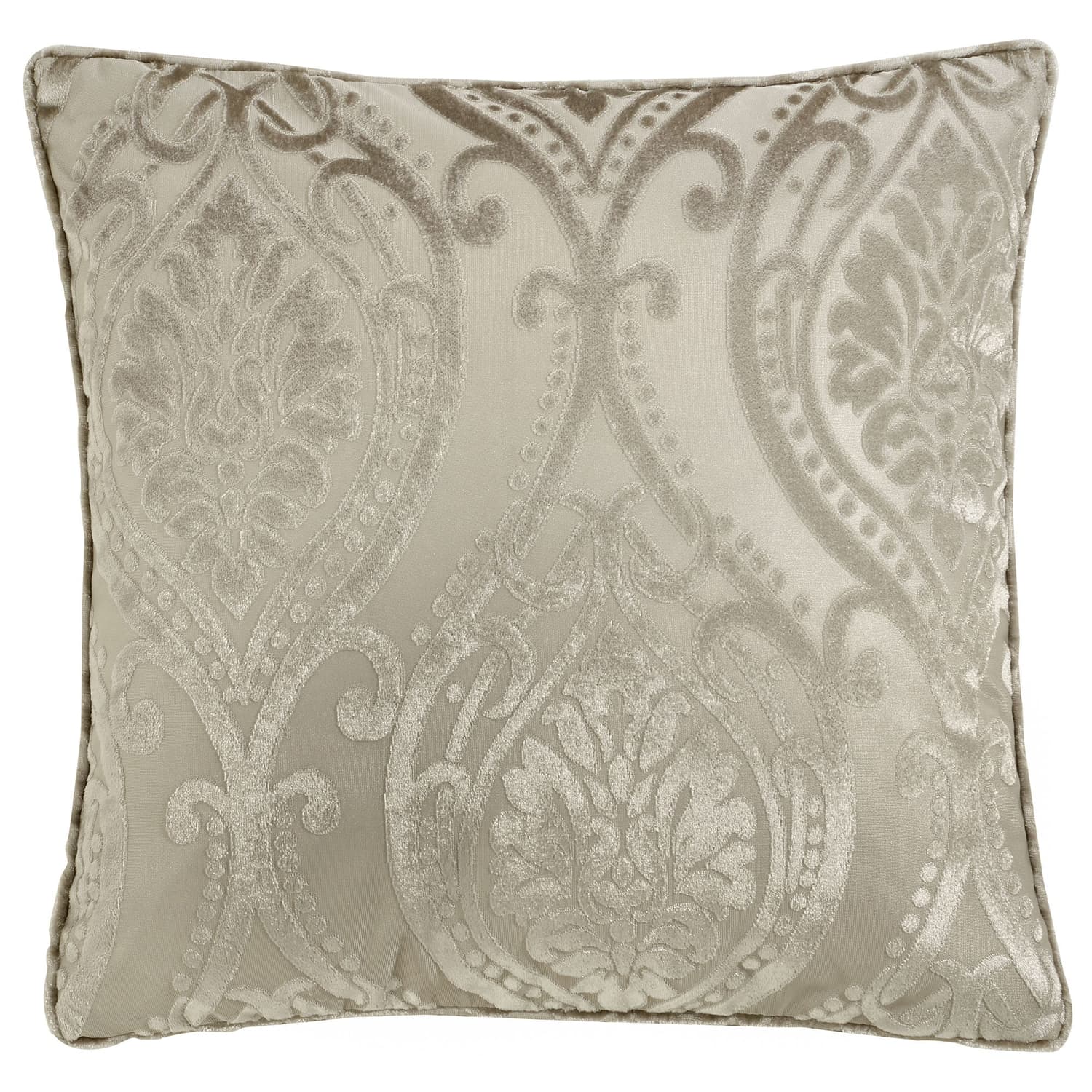 Chateau Jacquard Cushion Cover 43cm x 43cm (17" x 17") - Natural