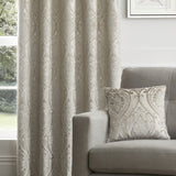 Chateau Jacquard Cushion Cover 43cm x 43cm (17" x 17") - Natural - Chateau Cushion In Natural 43 X 43Cm 3