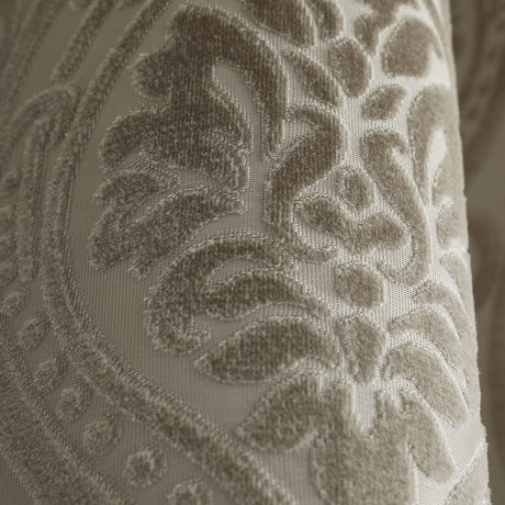 Chateau Jacquard Eyelet Curtains Light Filtering - Natural - Chateau Eyelet Curtains In Natural 4