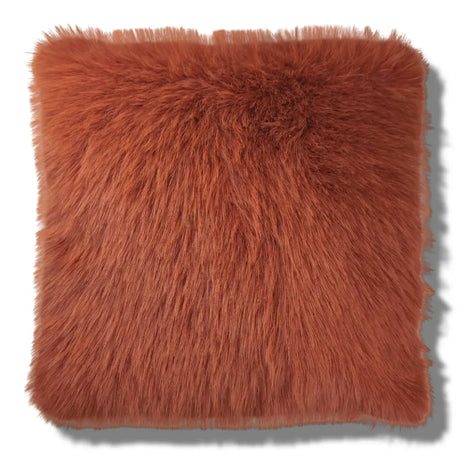 Chelsea Fur Cushion Cover and Filled Cushion 18" x 18" (45cm x 45cm) by Sundour