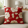 Chenille Rose Cushion Cover / Filled Cushion Collection by Alan Symonds