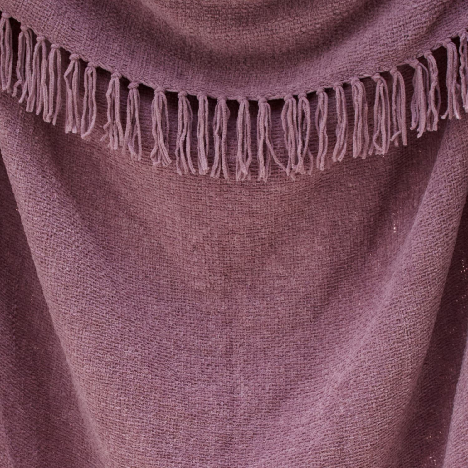 Textured Chenille Cosy Soft Woven Throw – Heather – 130cm x 180cm - Chenille Throw In Heather 130 X 180Cm 5