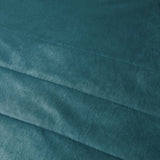 Laurence Llewelyn-Bowen Chic Velvet Bedspread 220cm x 150cm - Chic Bedspread In Teal 150 X 220Cm 2