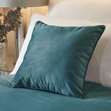Laurence Llewelyn-Bowen Chic Velvet Bedspread 220cm x 150cm - Chic Bedspread In Teal 150 X 220Cm 3