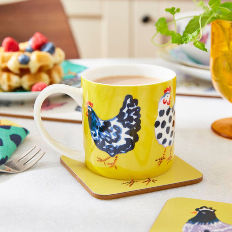 Ulster Weavers Chick Chicken Farm and Dining Bone China Mug - Chick Chicken Bone China Mug In Yellow 2