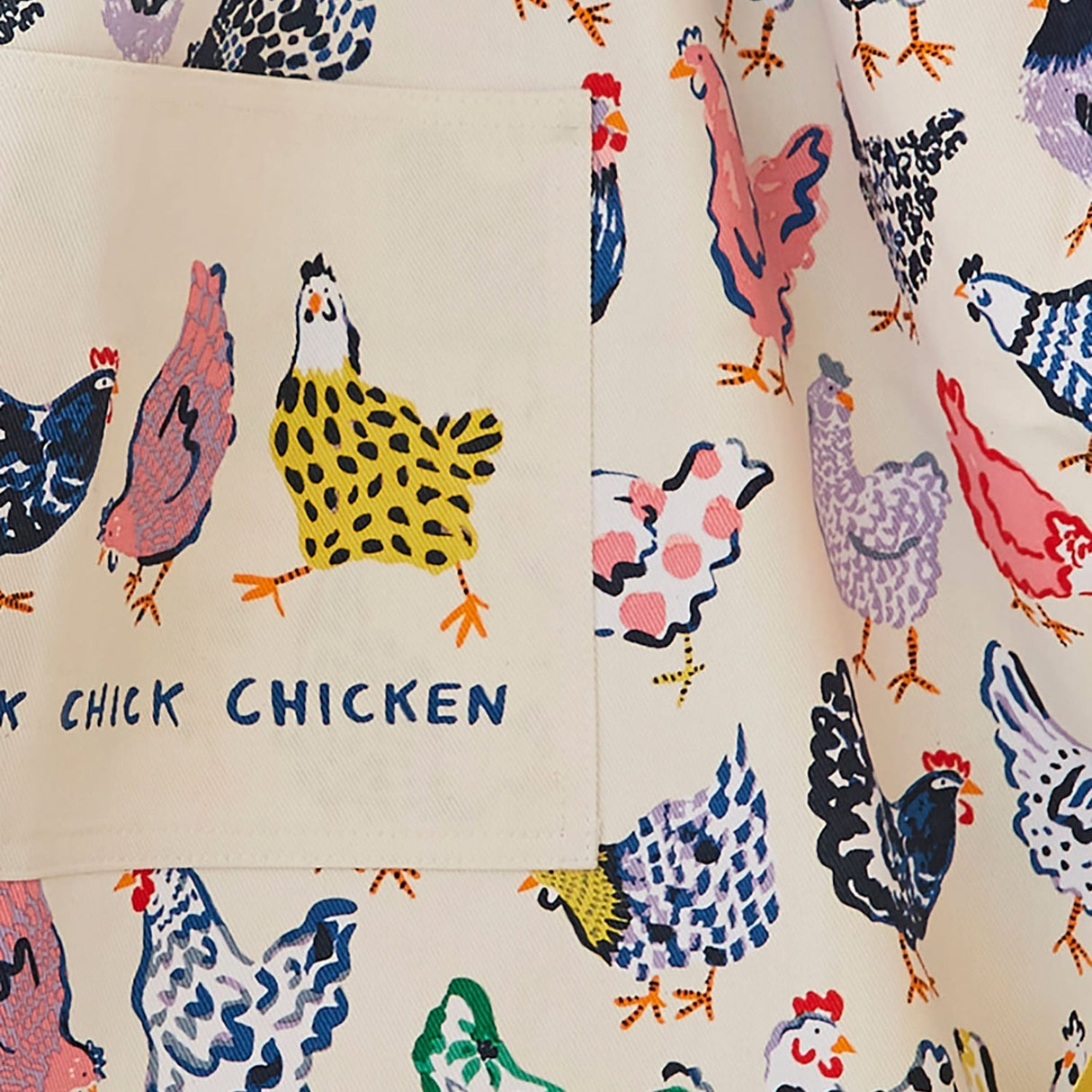 Ulster Weavers Chick Chicken Farm and Dining Cotton Apron - Chick Chicken Cotton Apron In Yellow 4