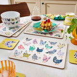 Ulster Weavers Chick Chicken Farm and Dining Placemat 4 Pack - Chick Chicken Placemat 4 Pack In Yellow 2