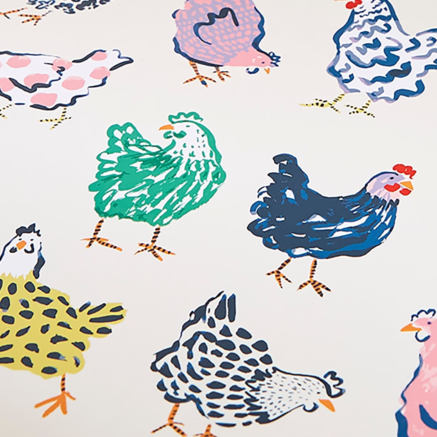 Ulster Weavers Chick Chicken Farm and Dining Placemat 4 Pack - Chick Chicken Placemat 4 Pack In Yellow 5