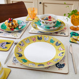 Ulster Weavers Chick Chicken Farm and Dining Porcelain Dinner Plate - Chick Chicken Porcelain Dinner Plate In Yellow 2