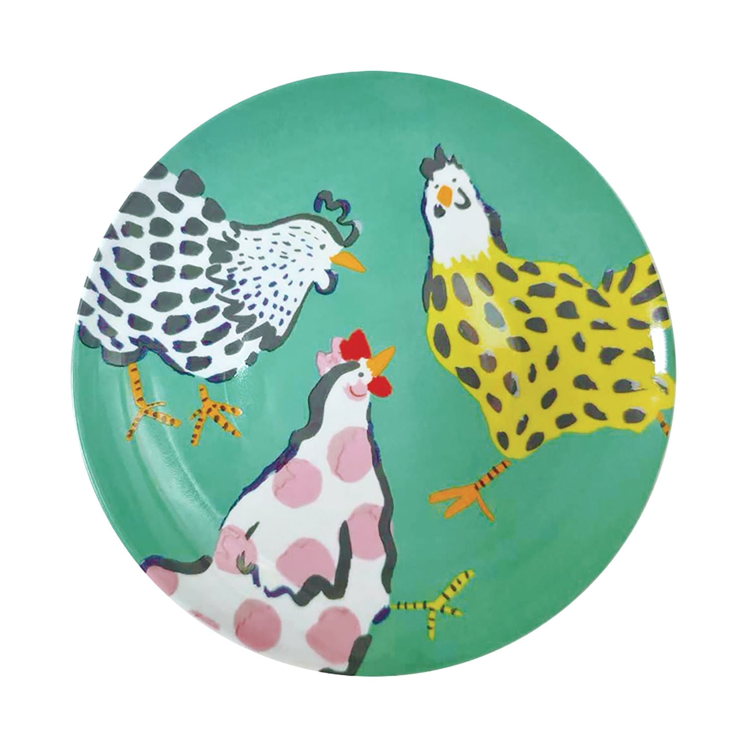 Ulster Weavers Chick Chicken Farm and Dining Porcelain Dinner Plate - Chick Chicken Porcelain Side Plate In Yellow 1